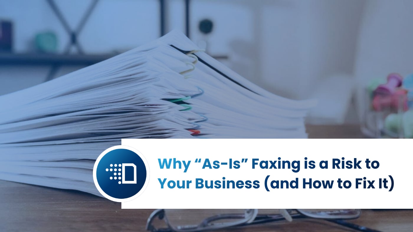 Blog Banner with a stack of papers